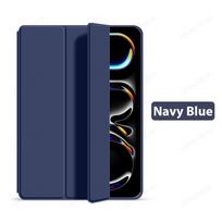 Case For iPad Pro 13 11th 12th 2026  M5 M4 12.9 A16 10 9 8 9th 10th Generation For Ipad Air 11 M2 M3 5 4 3 Mini 6 7 2025 Cover Accessories Pro 11 2020-2022 tamsiai mėlyna spalva