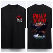 Singer Fally Ipupa STADE DE FRANCE T-shirt Men's Cotton Hip-hop Y2K Round Neck Short Sleeve T XS black