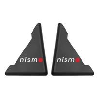 2 vnt. Automobilio išorės apdaila Durų kampo apsauga Anti-collision lipdukas Nissan nismo GTR Qashqai Juke J10 J11 Altima Pulsar Sentra black