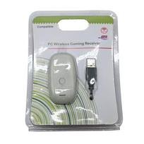 Receiver for XBOX 360, Wireless Gaming Adapter Compatible with Xbox 360 Controller, PC Computer, Windows 7/8/10, Plug and Play White