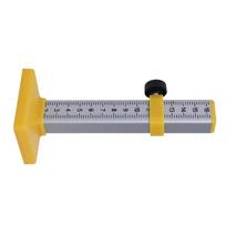 Professional Tool Metal Tile Leveling Aid Tile Leveling System Easy to Use Tile Leveling Device Aluminum Leveling Aid geltona