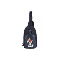 MLB DISNEY Mickey Mouse Polyester Shoulder Bag Unisex Army Blue Casual black
