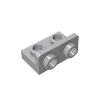99780 Bracket 1 x 2 - 1 x 2 Inverted Bricks Collections Bulk Modular GBC Toys For Technical MOC DIY Building Blocks Compatible šviesiai pilka spalva