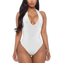 Women's Sexy Bodysuit Thong Sleeveless V Neck Tank Tops Body Suits for Going Out Bodysuits S balta