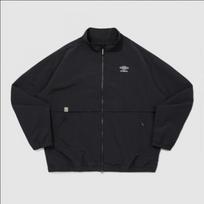 Umbro Classic Stand Neck Warm Up Windbreaker Jacket Black Ur321cjk93 BLACK/100 black