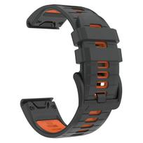 26 mm laikrodžio apyrankė, skirta Amazfit T-Rex Ultra 2 51 mm, sportinė silikoninė riešo apyrankė, priedai QuickFit 26mm black