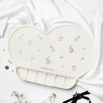 Korean-Style Waterproof Silicone Baby Placemat & Bib Set white
