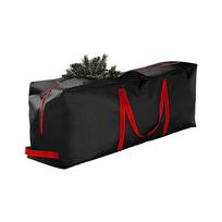 Large Christmas Tree Bag Storage Tub High xmas Tree Decoration Wreath Storage Box Handles Waterproof And Durable Home Organizer juoda