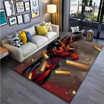 Disney Keršytojai-Deadpool Marvel Kilimas Svetainei Didelis Kilimas Miegamojo Grindų Kilimas Neslystanti Kilimėlis Tapis Namų Dekoras 40x60cm