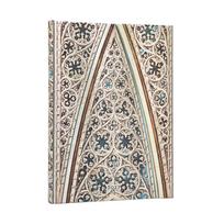 Paperblanks 2027 English Vault of the Milan Cathedral Midi Diary, Hardcover, DE1929-0 beige