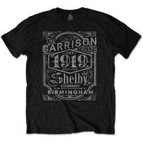 movie Peaky Blinders graphics 100cotton unisex shirt 2026 Summer Oneck Unisexs Y2k Short Sleeve Retro fashion Tshirt fan gift 4XL gray