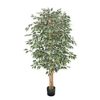 180cm Artificial Ficus Tree Tall Faux Plant with Pot for Indoor Decor