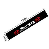 Automobilio lipdukai Priekinio stiklo dekoravimo lipdukas KIA Rio Soul Seltos Forte K5 K3 Niro Sorento Stinger Sportage priedams black