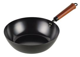Pearl Metal ketaus puodas 26 cm gili keptuvė, tinkama indukcinėms viryklėms, ketaus dirbtuvės, skirtas maišymui, HB-2975 black