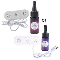 Crystal Clear Epoxy Resin with UV Lamp for Beginner Professionals Students Kids white