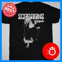 Scorpions In Trance T-Shirt Black Short Sleeve M white