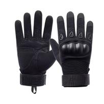 1 Pair Outdoor Gloves Touchscreen Compatible Full Finger Gloves with Soft Knuckle Protection Non-Slip Grip Motorcycle Riding Gloves M B juoda