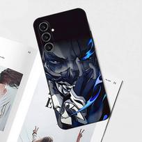 V-Valorant Game Phone Case For Samsung S25,S24,S21,S22,S23,S30,Ultra,S20,Plus,Fe,Lite,Note,10 Black Soft Shell Samsung S25 black