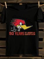 Clay Smith Cams Hotrod Muscle Car Drag Racing Graphic T-s... XL red