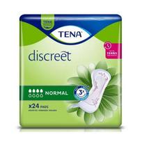 Serviettes - TENA - Normal Discreet - 24 serviettes - Protection discrète - Absorption maximale