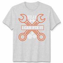 Relax I Can Fix It Funny Handyunisex Tools Tradesunisex Dad Gift Unisex Tshirt 4XL brown