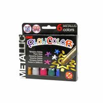 Pieštukinis guašas PLAYCOLOR Metallic one 6 sp., GAKPYB1APY10321