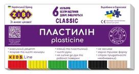Plastilinas CLASSIC KIDS Line 6sp 120g, DPLZBI1_ZB6230