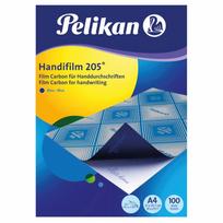 Kalkė ranka rašyti Handfilm 205 A4x100 mėlyna, BLZPKN11PN404442