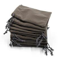100-Pack Best Sell Velvet Gift Bags Bulk Jewelry Packaging Necklace Ring Earrings Storage Pouches DIY Wedding Favor Goodie Bag 5x7 cm pilka