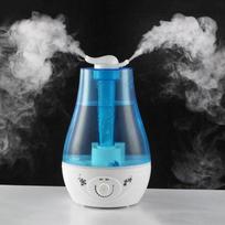 Ultragarsinis anijoninis oro drėkintuvas namams dvipusis aromaterapinis difuzorius Itin tylus drėkinimas 220V gray