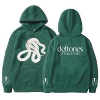 Privati Muzikinė Gyvatė Hoody Dėvėti Deftones Grafiniai Megztiniai Ruduo Vilnos Laisvalaikio Vyriški Megztiniai Ilgomis Rankovėmis Unisex XL black