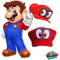 Classic Super Mario Odyssey Cap Unisex Red Baseball Hat Perfect For Cosplay And Themed Parties blue