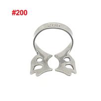 1Pcs Dental Rubber Dam Clamps Endodontic Restorative Barrier Clips Stainless Steel Frame Holder Molar Teeth Dentistry Materials