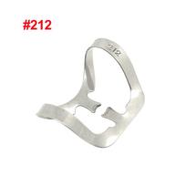 1Pcs Dental Rubber Dam Clamps Endodontic Restorative Barrier Clips Stainless Steel Frame Holder Molar Teeth Dentistry Materials