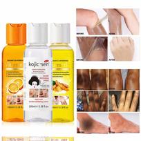 1/2PC10ml Turmeric/Kojic Acid/Vitamin C Peeling Lotion, Peeling Oil, Exfoliating Lotion, Moisturizin Turmeric - 2 PCS yellow