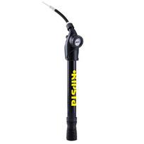 Decathlon nešiojamas dviejų veiksmų kamuolių pompas black