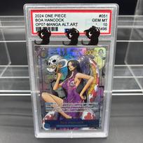 Diy Opcg Psa 10 2024 ONE PIECE BOA HANCOCK OP07-MANGA ALT.ART Self Control Collect Signature Trading Flash Card Animation Present