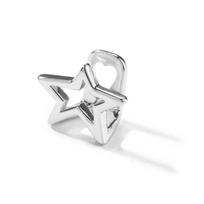 Silver Color Hip Hop Teeth Grillz Gold Color Single Clips Grillz New Tooth Caps  Body Jewelry sidabras
