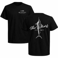 Marlin Fishing Shirt Saltwater Fishing Graphic Tee Offshore Fishing Shirt M black
