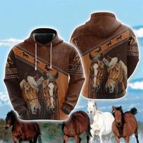 Hoodies vyrams arklių mylėtojams Laisvalaikio drabužiai Ūkio grafikos megztiniai su gobtuvu Arklių veido megztiniai su gobtuvu Jodinėjimo sportinis kostiumas Laisvalaikio berniukui Y2k viršus M brown
