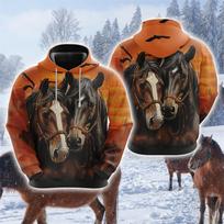 Hoodies vyrams arklių mylėtojams Laisvalaikio drabužiai Ūkio grafikos megztiniai su gobtuvu Arklių veido megztiniai su gobtuvu Jodinėjimo sportinis kostiumas Laisvalaikio berniukui Y2k viršus M brown