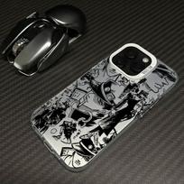 J-JoJos Bizarre Adventure Phone Case for Xiaomi Mi 14T 14 13 12 12T 11 Lite Poco X7 X6 F7 F6 F5 X5 F4 F3 GT Pro 4G 5G Back Cover Poco F5 Pro 5G gray