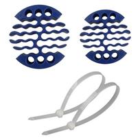 2Pcs Cables management Tool 30 Wire Networks Cable combs Cable Organizing Tool Networks Cable Bundle Kits With Fasteners