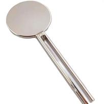 1pc-Bathroom Metal Toothpaste Squeezer Stainless Steel Tube Squeezer Universal Key Roller for Tube Creams Paint Squeezer Tool šviesiai pilka spalva