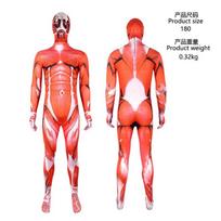 Halloween Mega Giant 5 Anime Cosplay Stage Costume Attack Giant 190 red