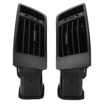 1 Pair Center Console Air Vent Outlet Grille Improve Air Circulation Stylish Interior for Land black