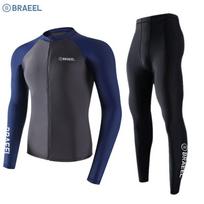 Mens Quick-Dry Rash Guard With Zipper UV Protection Long Sleeve Swimwear Snorkeling Surfing Swimming XL black