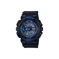 CASIO G Shock Kvarcinis Mechanizmas Dervos Dirželis Laikrodis Vyriški Laikrodžiai Juodas Ciferblatas GA-110CB-1A Black Strap black