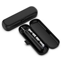 Hard Case Anti-Scratch Carry Storage Case Dust-Proof Portable Toothbrush Holder Snap-On Design for Oral-B Electric Toothbrush China Mainland black