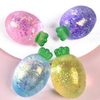 Cute Aurora Malt Carrot Pinch Stress Ball Anti Stress Adult Stress Relief Sensory Antistress Toy Kawaii Kids Birthday Gift green